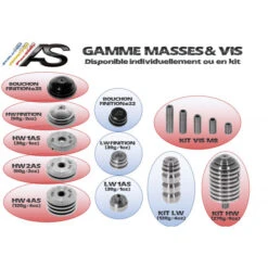 ARC SYSTEME - Masses HW M8 - 120 G
